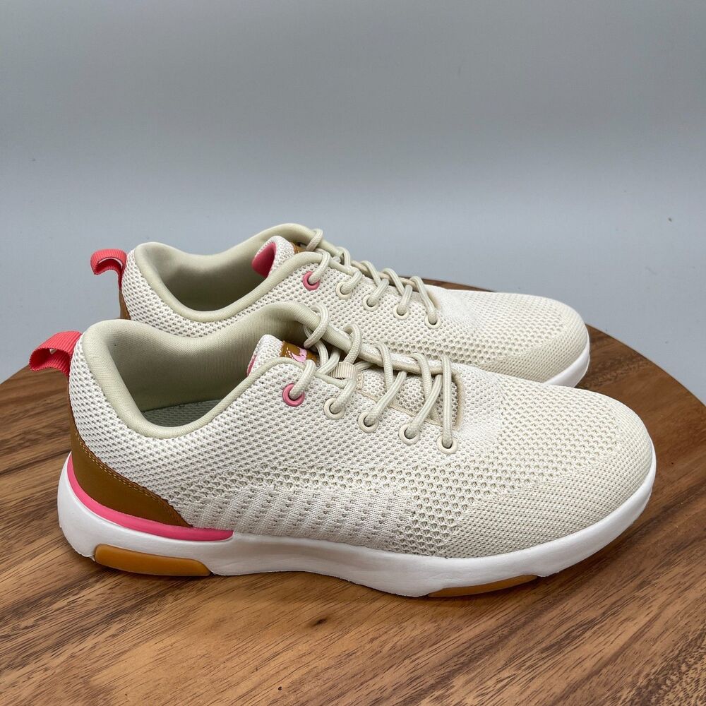 OrthoComfoot Shoes Womens 9 / 40 White Orthopedic Arch Support Walking Sneakers
